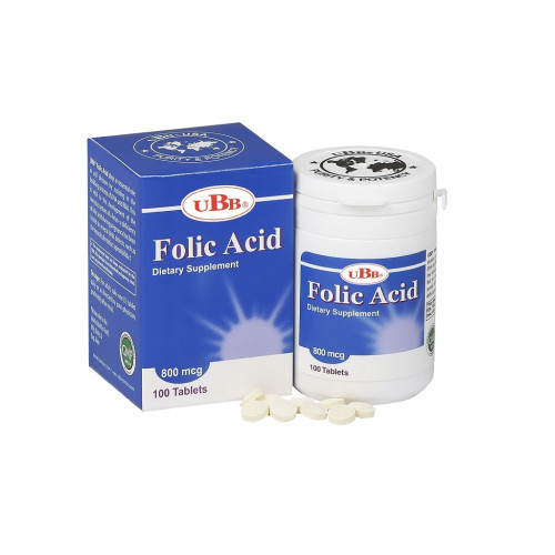 Thực phẩm bảo vệ sức khỏe UBB® FOLIC ACID