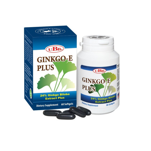 Thực phẩm bảo vệ sức khỏe UBB® GINKGO-E PLUS Thực phẩm bảo vệ sức khỏe UBB® GINKGO-E PLUS